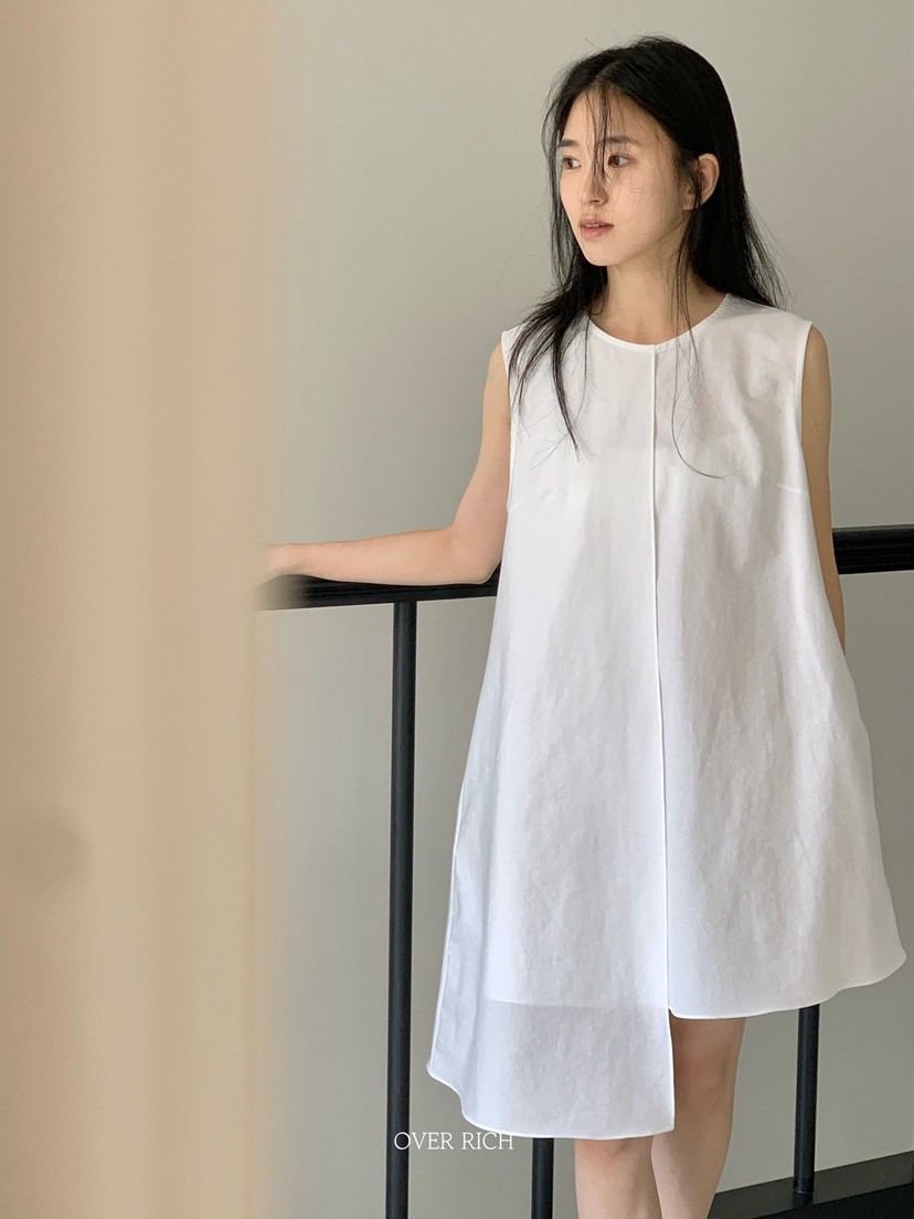 OVER RICH韓國代購㊣女裝新款推薦時尚真品職業休閑連衣裙OVER RICH連衣裙