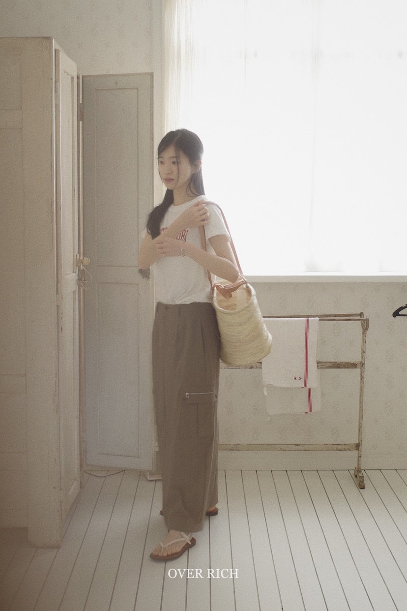 OVER RICH韓國代購㊣女裝新款真品人氣職業推薦休閑時尚長裙OVER RICH長裙