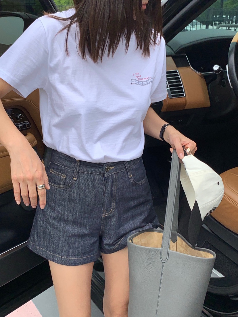COURGETTE東大門㊣直郵女裝新款25春夏職業推薦人氣時尚T恤COURGETTET恤
