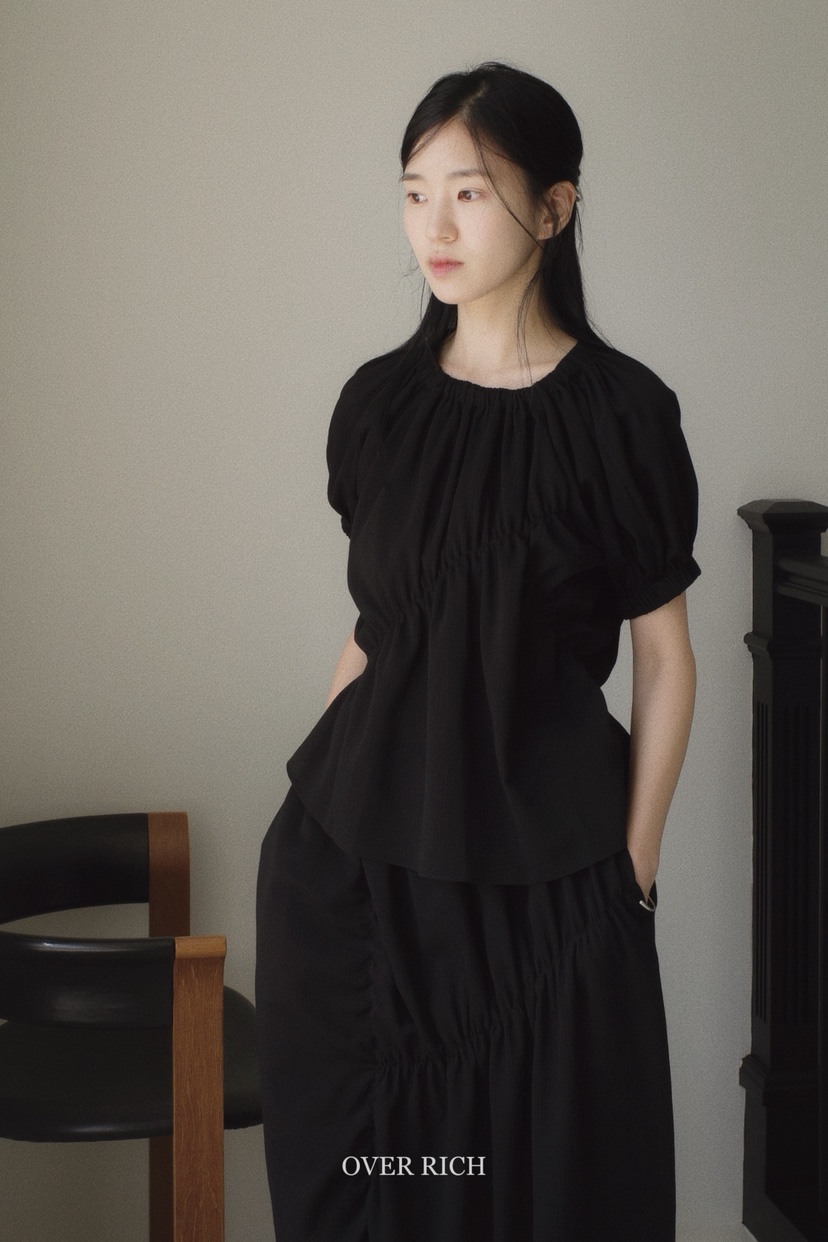 OVER RICH東大門㊣實拍女士新款時尚人氣推薦休閑襯衫蕾絲衫OVER RICH襯衫/蕾絲衫