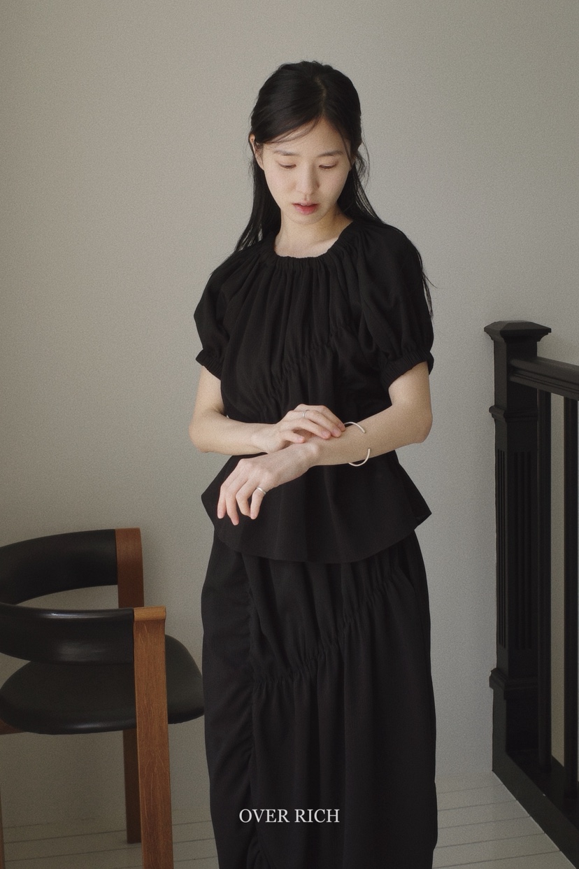 OVER RICH東大門㊣實拍女士新款時尚人氣推薦休閑襯衫蕾絲衫OVER RICH襯衫/蕾絲衫