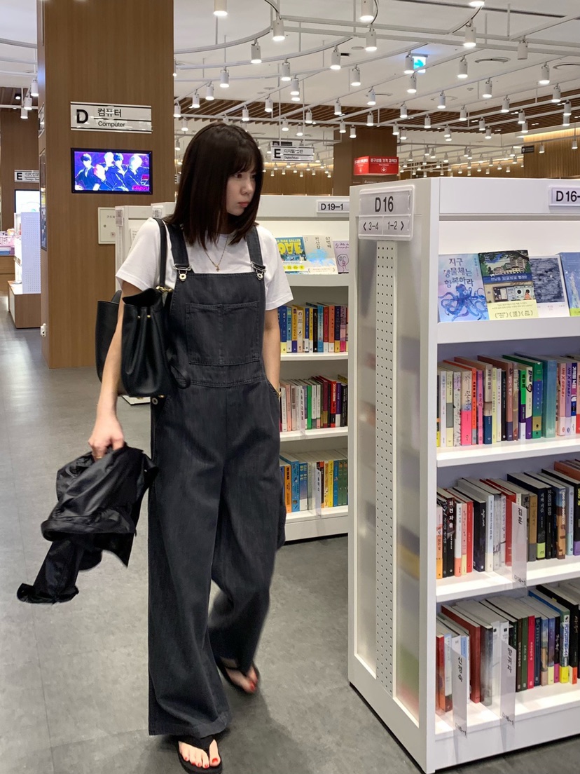 COURGETTE東大門㊣代購女士新款25春夏人氣熱賣真品職業背帶褲COURGETTE背帶褲