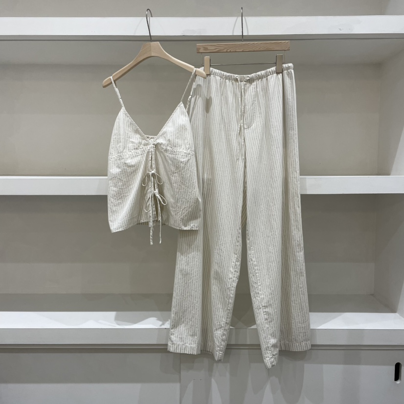 WATER東大門㊣直郵女士新品25春夏職業熱賣休閑真品吊帶背心WATER/RIVER吊帶/背心