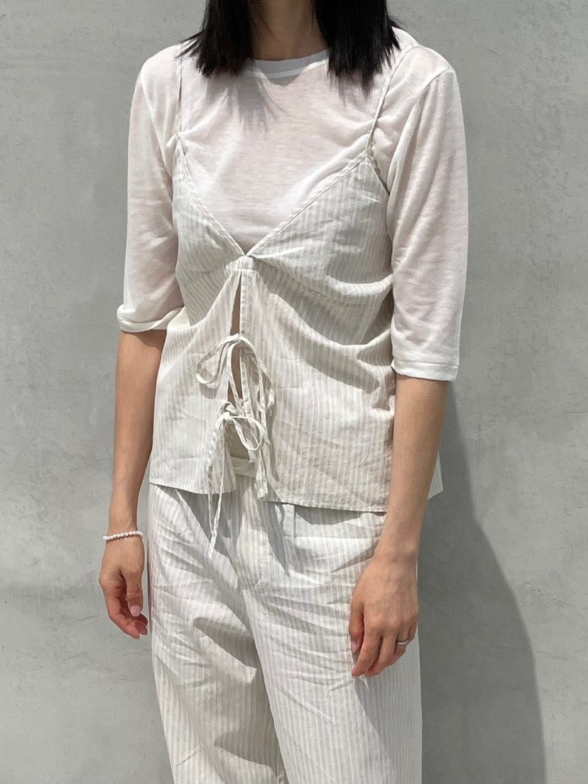 WATER東大門㊣直郵女士新品25春夏職業熱賣休閑真品吊帶背心WATER/RIVER吊帶/背心圖色3