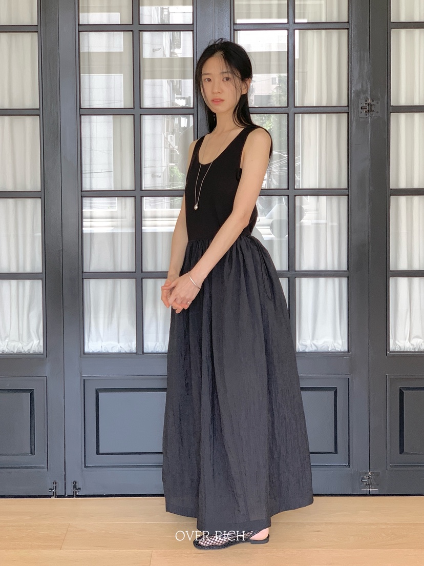 OVER RICH東大門㊣實拍女士新品25春夏時尚真品人氣連衣裙OVER RICH連衣裙
