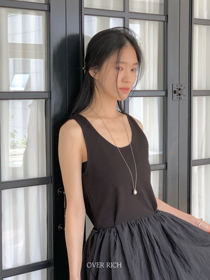 OVER RICH東大門㊣實拍女士新品25春夏時尚真品人氣連衣裙OVER RICH連衣裙