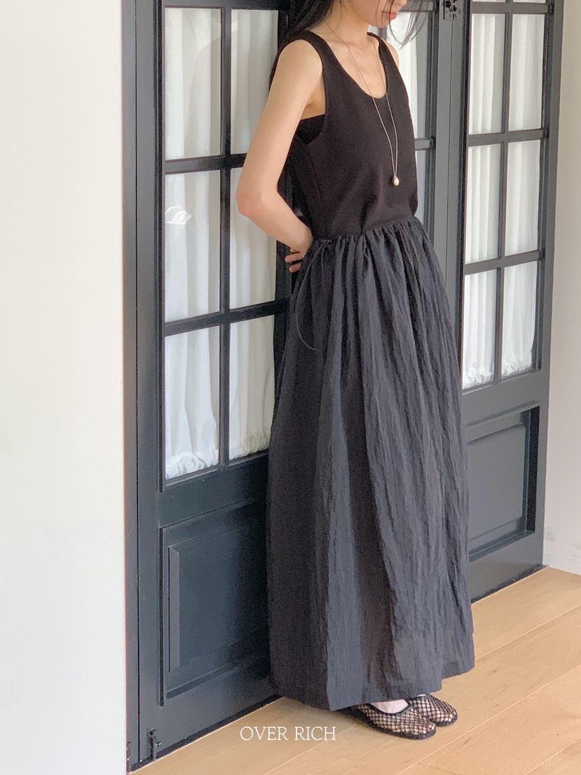 OVER RICH東大門㊣實拍女士新品25春夏時尚真品人氣連衣裙OVER RICH連衣裙