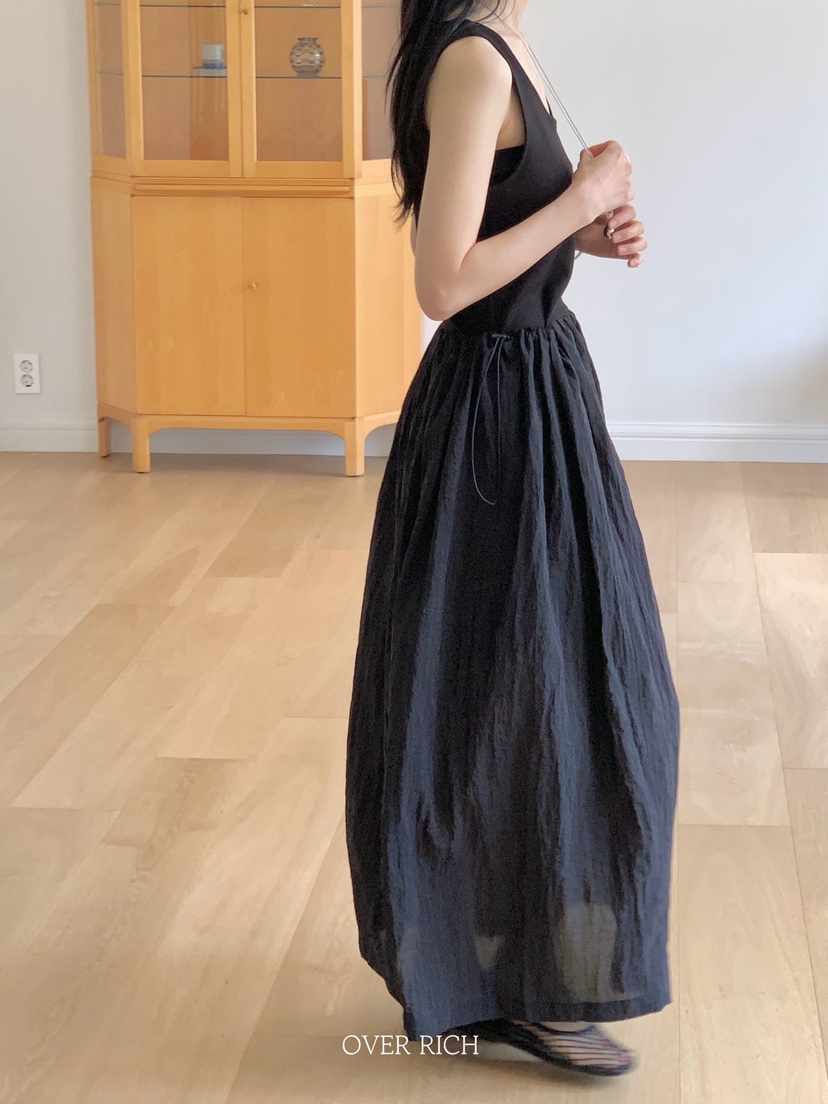 OVER RICH東大門㊣實拍女士新品25春夏時尚真品人氣連衣裙OVER RICH連衣裙