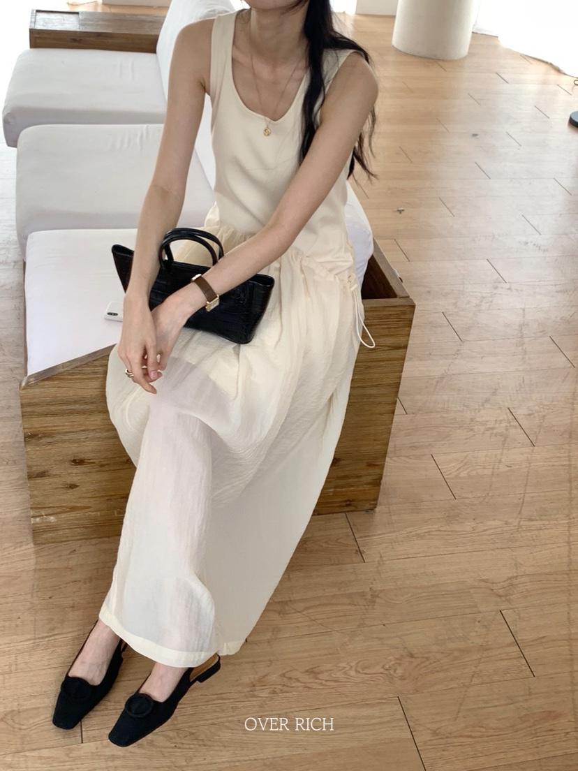 OVER RICH東大門㊣實拍女士新品25春夏時尚真品人氣連衣裙OVER RICH連衣裙