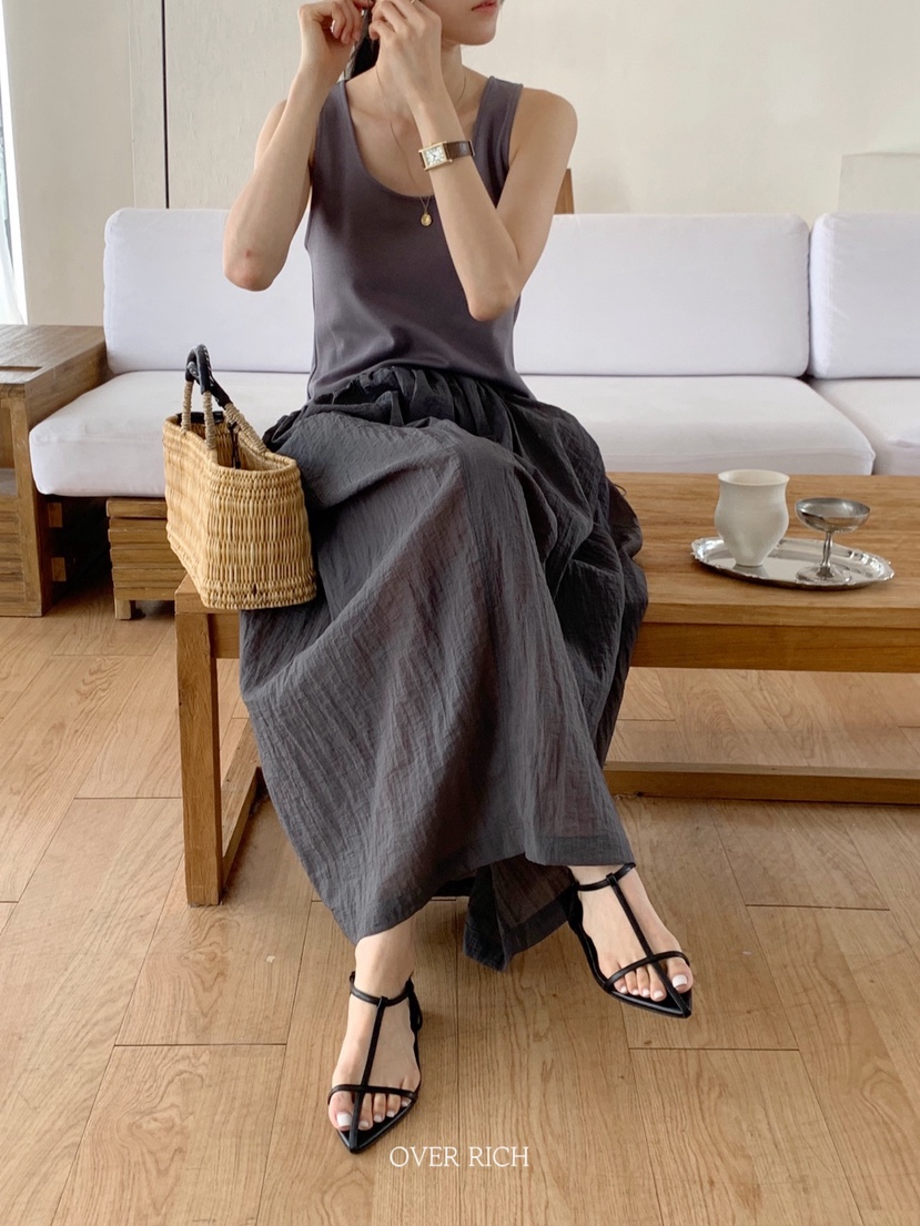 OVER RICH東大門㊣實拍女士新品25春夏時尚真品人氣連衣裙OVER RICH連衣裙