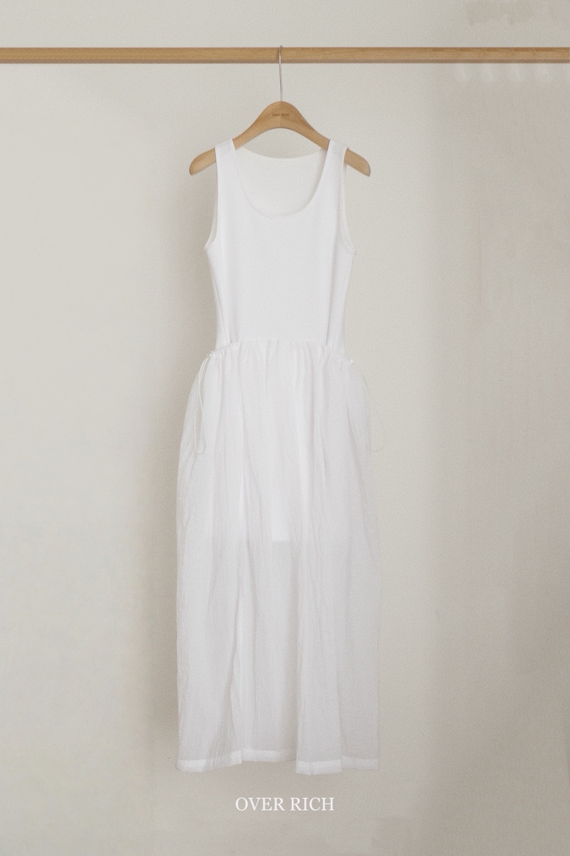 OVER RICH東大門㊣實拍女士新品25春夏時尚真品人氣連衣裙OVER RICH連衣裙圖色2