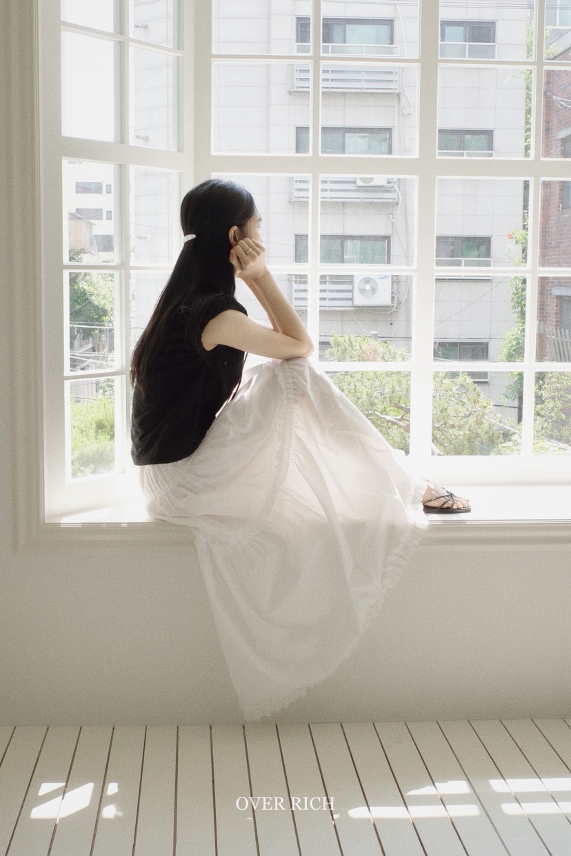 OVER RICH東大門㊣代購女裝新品25春夏熱賣時尚襯衫蕾絲衫OVER RICH襯衫/蕾絲衫