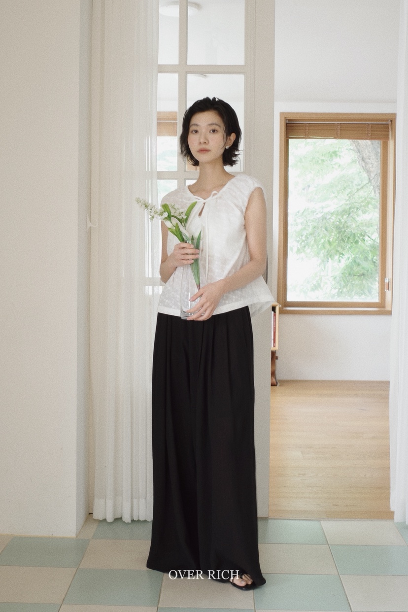 OVER RICH東大門㊣代購女裝新品25春夏熱賣時尚襯衫蕾絲衫OVER RICH襯衫/蕾絲衫