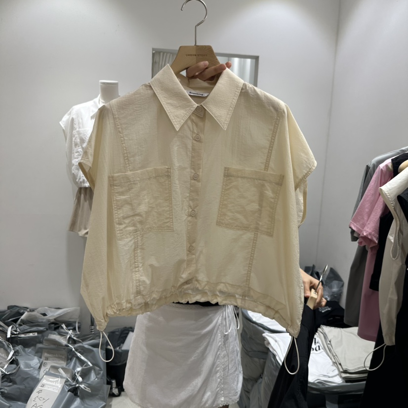 URBANSTORY/REMAKING韓國直郵㊣女裝新款25春夏休閑人氣夾克Remaking/URBANSTORY夾克