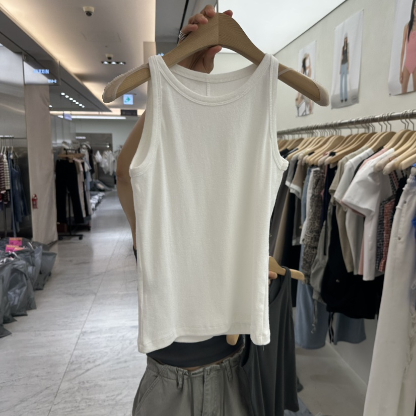 CHAV東大門㊣實拍女裝新款25春夏職業人氣推薦時尚吊帶背心CHAV吊帶/背心圖色4