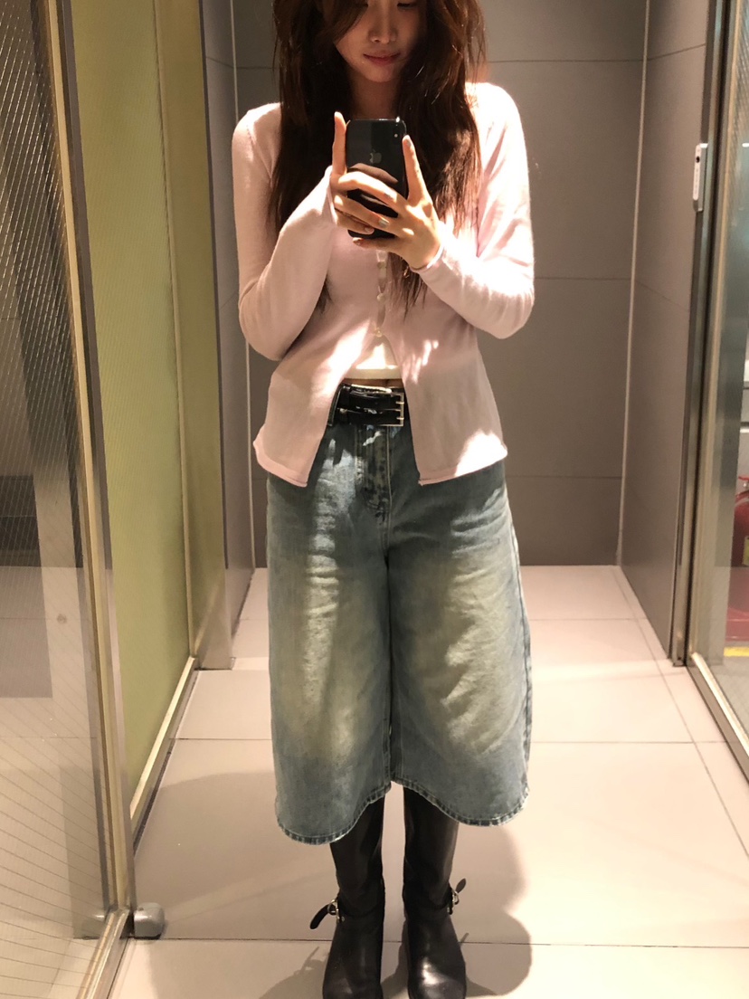MIMME東大門㊣直郵女士新品休閑真品人氣職業推薦短褲含腰帶MIMME短褲圖色1