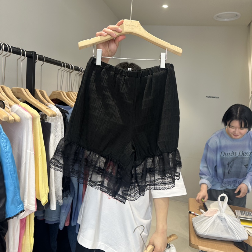 PARIS MATCH東大門㊣實拍女士新款真品推薦休閑職業時尚短褲PARIS MATCH短褲圖色2