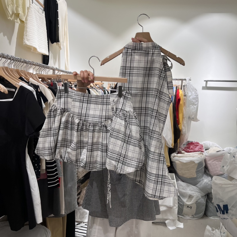 BY BOMI東大門㊣直郵女士新品休閑25春夏職業推薦人氣套裝BY BOMI套裝