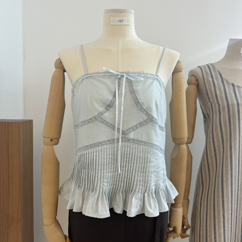 MYNAMEIS東大門㊣實拍女士新品25春夏休閑推薦真品吊帶背心MYNAMEIS吊帶/背心