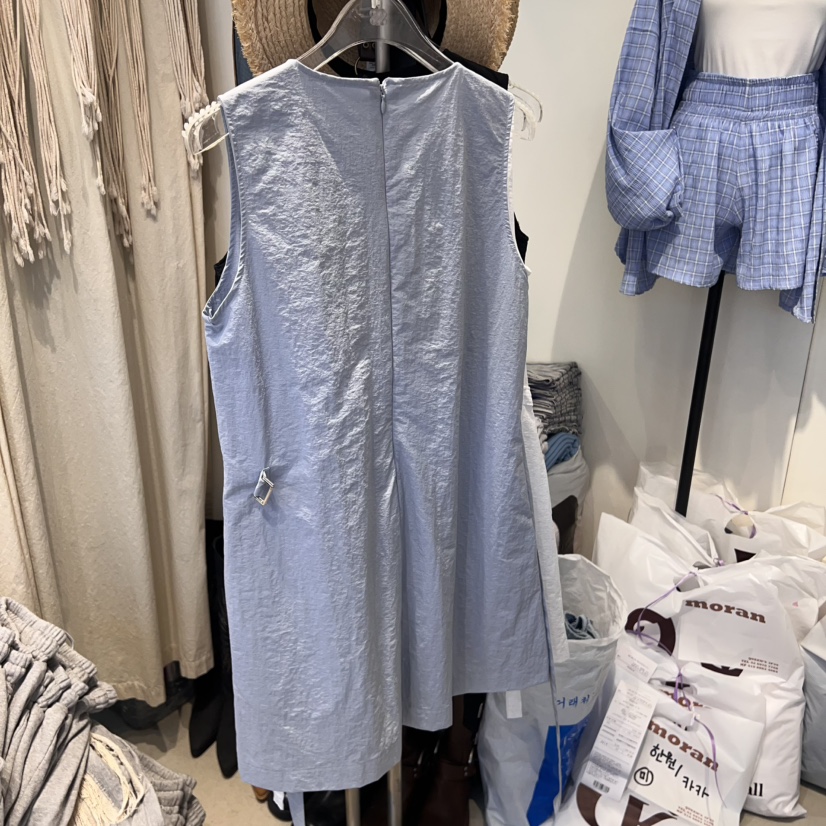 MORAN韓國代購㊣女裝新品休閑熱賣真品推薦職業時尚人氣連衣裙MORAN/MOSCO連衣裙