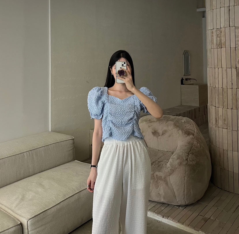 AMUSE SEOUL東大門㊣代購女士新款真品推薦職業襯衫蕾絲衫AMUSE SEOUL襯衫/蕾絲衫