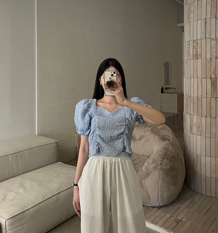 AMUSE SEOUL東大門㊣代購女士新款真品推薦職業襯衫蕾絲衫AMUSE SEOUL襯衫/蕾絲衫