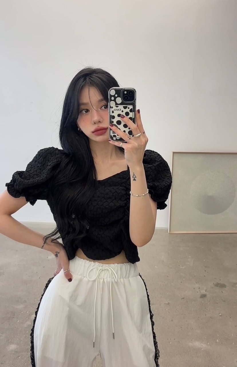 AMUSE SEOUL東大門㊣代購女士新款真品推薦職業襯衫蕾絲衫AMUSE SEOUL襯衫/蕾絲衫