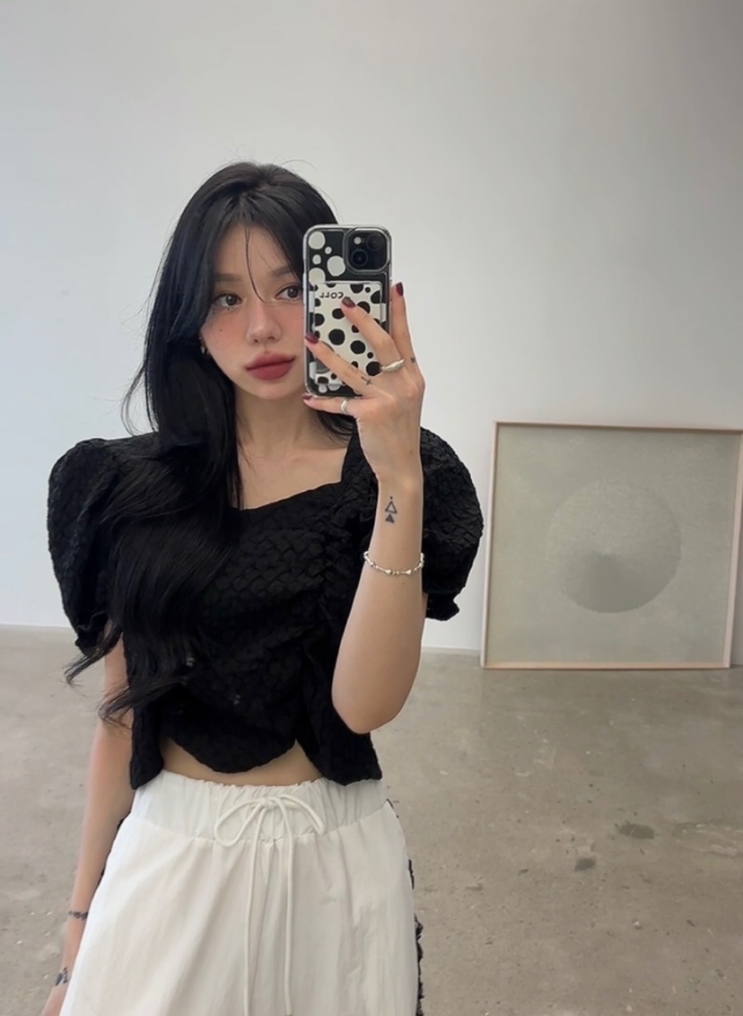 AMUSE SEOUL東大門㊣代購女士新款真品推薦職業襯衫蕾絲衫AMUSE SEOUL襯衫/蕾絲衫