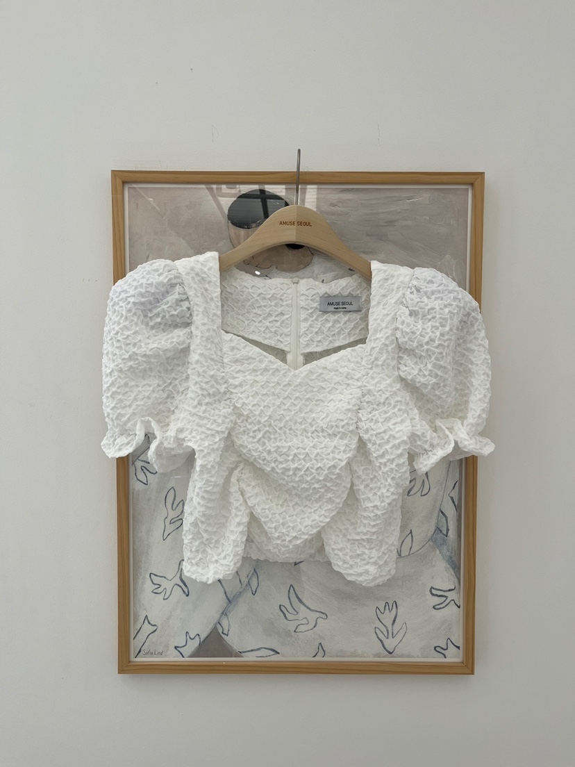 AMUSE SEOUL東大門㊣代購女士新款真品推薦職業襯衫蕾絲衫AMUSE SEOUL襯衫/蕾絲衫