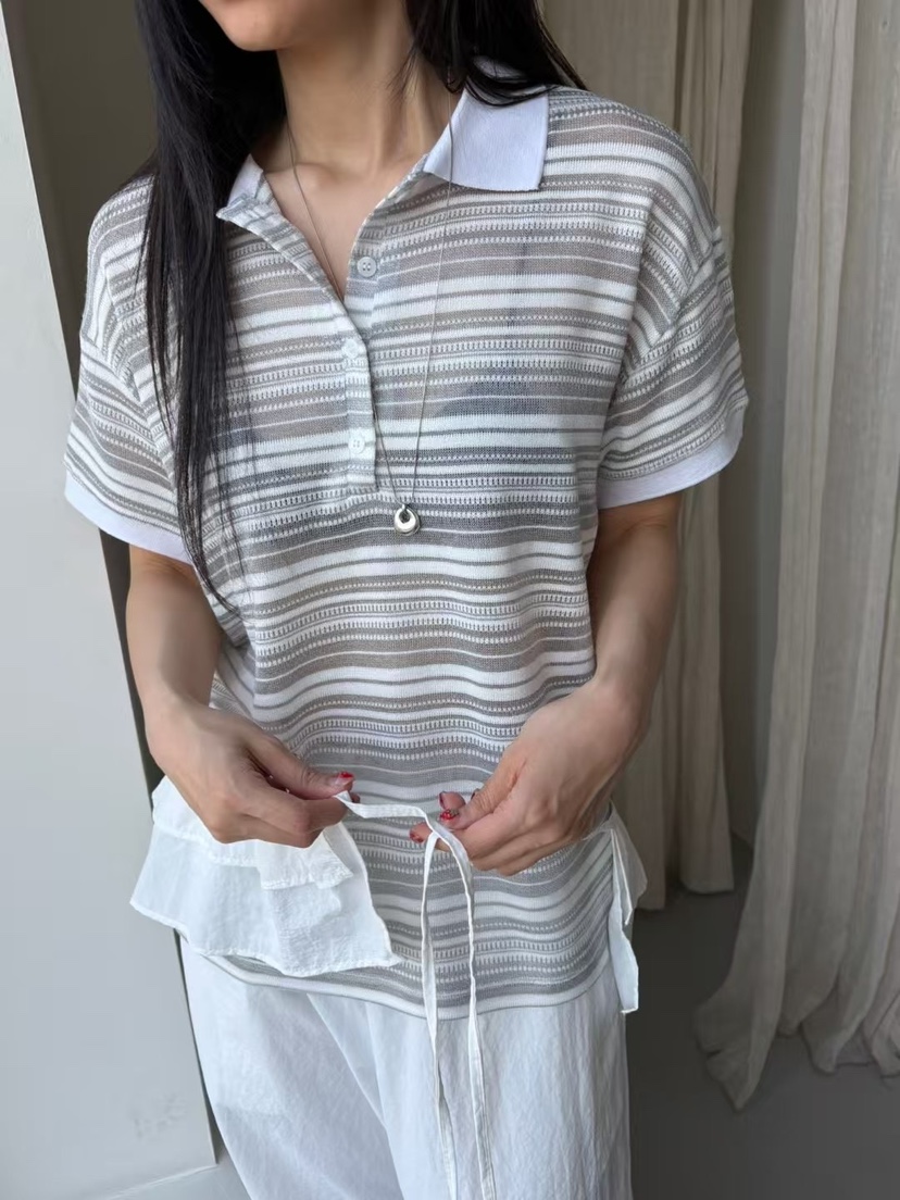 Verbena東大門㊣實拍女裝新品推薦25春夏時尚人氣熱賣真品T恤VerbenaT恤