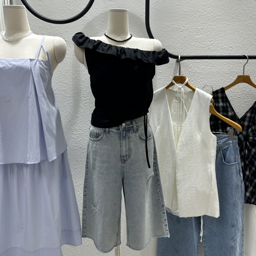 TREND SELLER/G韓國直郵㊣女士新款推薦真品休閑吊帶背心G/TREND SELLER吊帶/背心