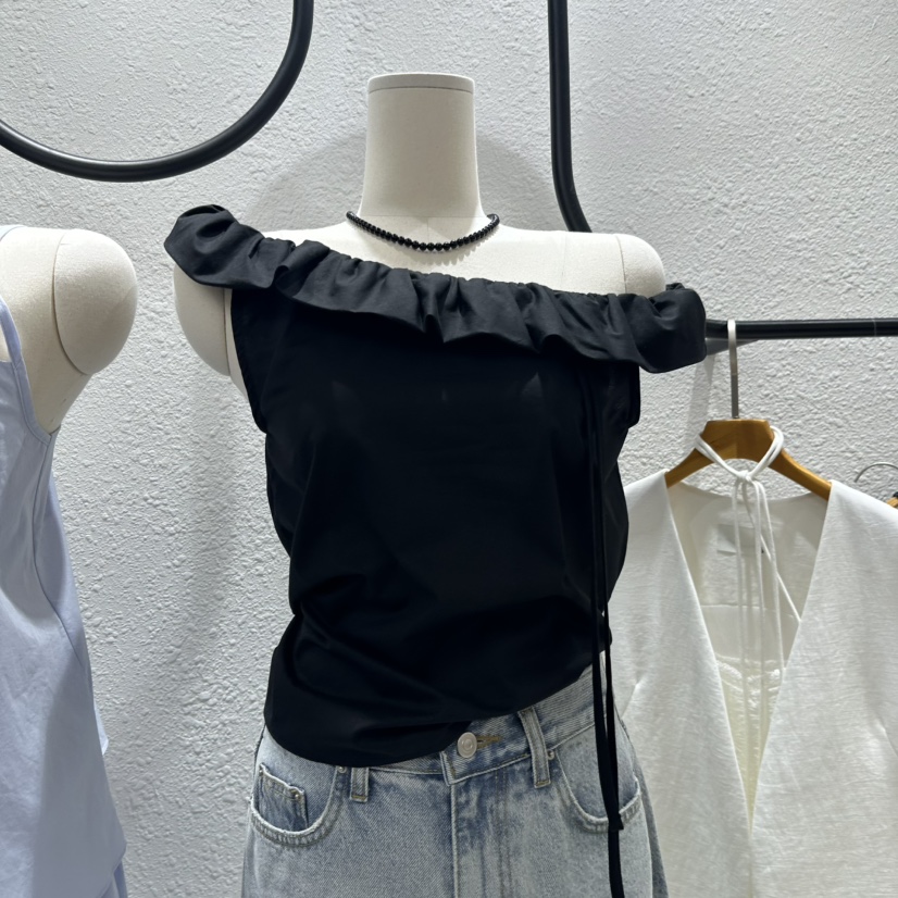 TREND SELLER/G韓國直郵㊣女士新款推薦真品休閑吊帶背心G/TREND SELLER吊帶/背心圖色2