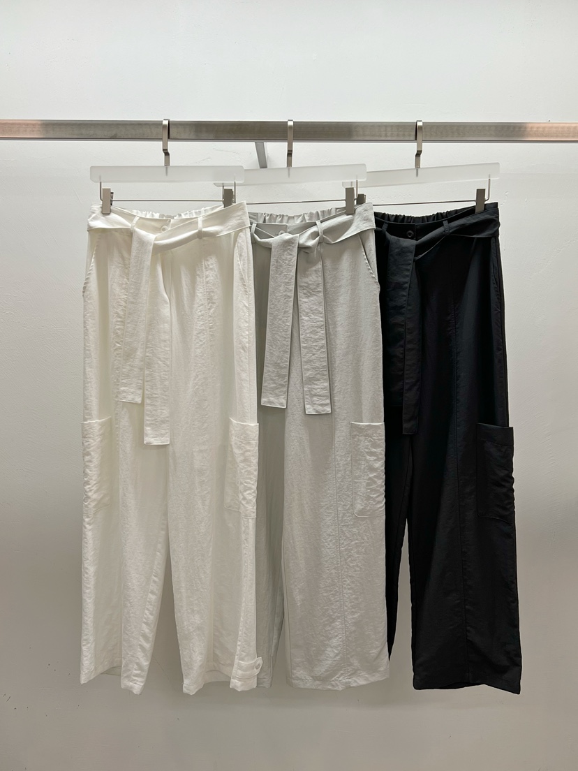 WEARABLE-L東大門㊣實拍女士新品真品推薦職業熱賣25春夏休閑褲WEARABLE休閑褲