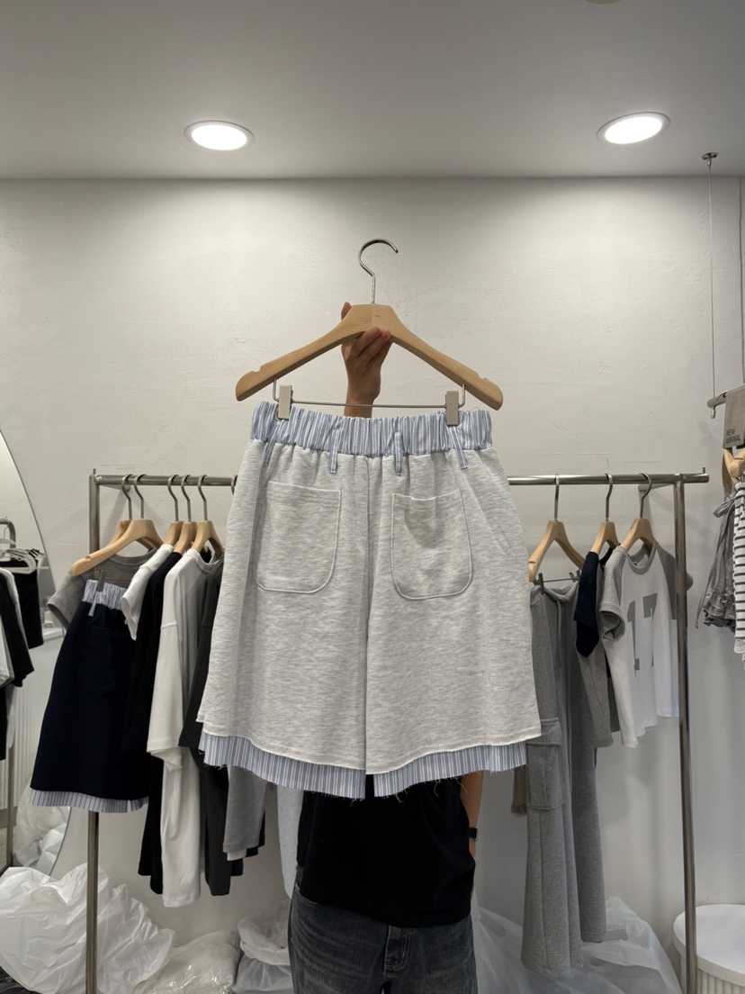 DELICATE韓國直郵㊣女士新品人氣25春夏真品職業時尚休閑短褲DELICATE短褲
