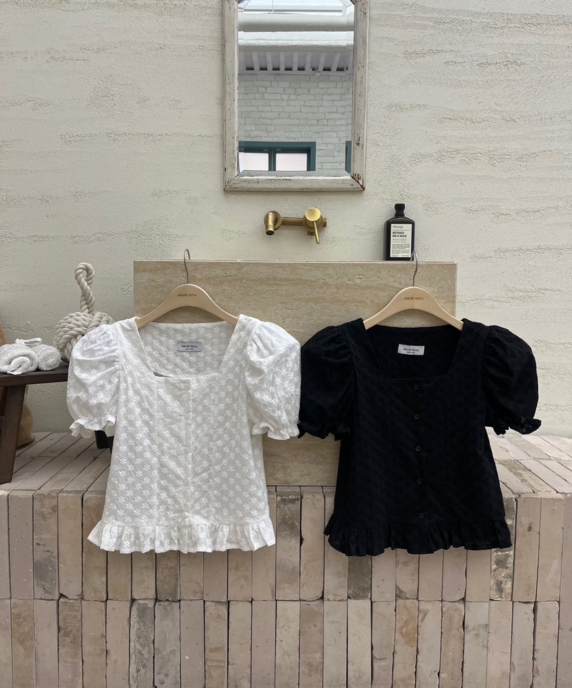 AMUSE SEOUL東大門㊣代購女裝新款熱賣時尚推薦襯衫蕾絲衫AMUSE SEOUL襯衫/蕾絲衫
