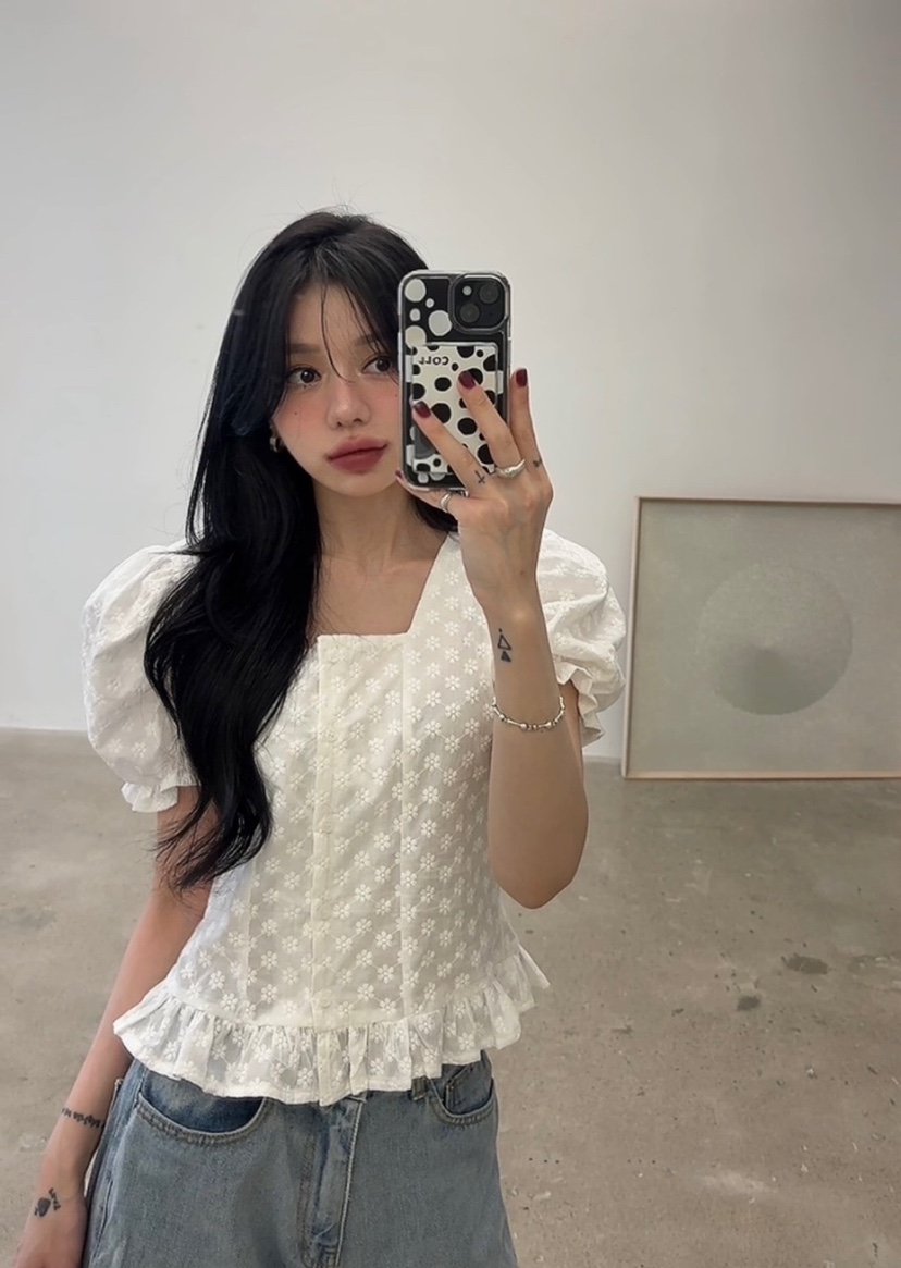 AMUSE SEOUL東大門㊣代購女裝新款熱賣時尚推薦襯衫蕾絲衫AMUSE SEOUL襯衫/蕾絲衫