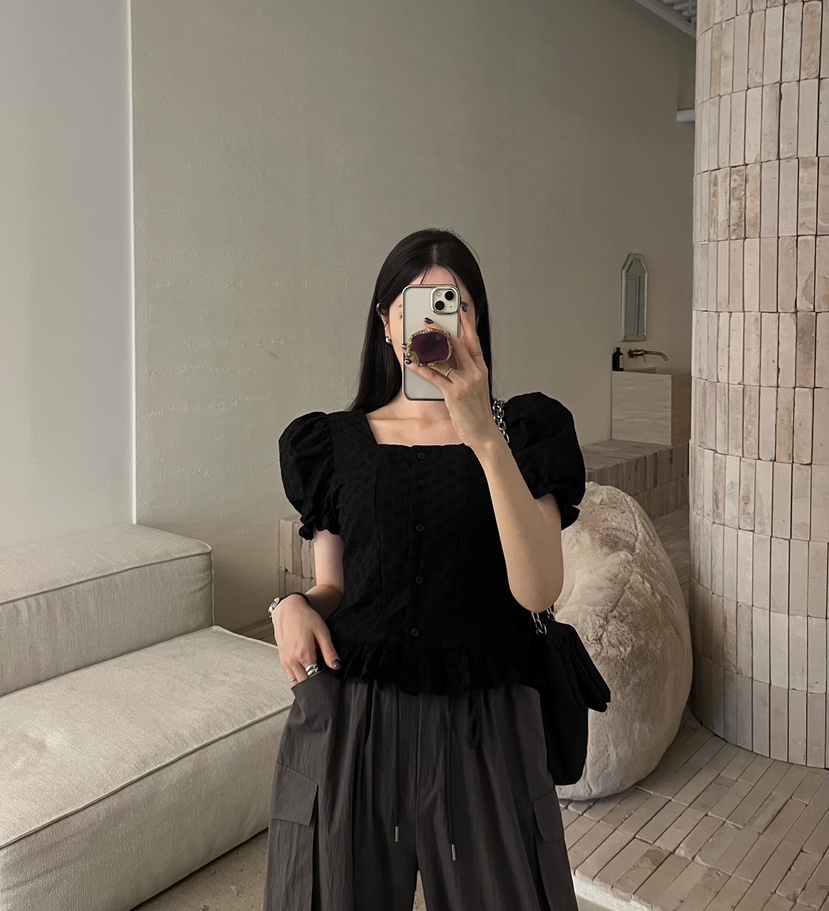 AMUSE SEOUL東大門㊣代購女裝新款熱賣時尚推薦襯衫蕾絲衫AMUSE SEOUL襯衫/蕾絲衫