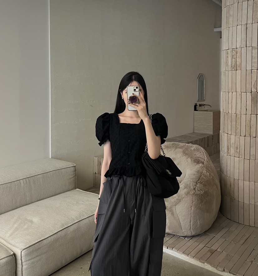 AMUSE SEOUL東大門㊣代購女裝新款熱賣時尚推薦襯衫蕾絲衫AMUSE SEOUL襯衫/蕾絲衫