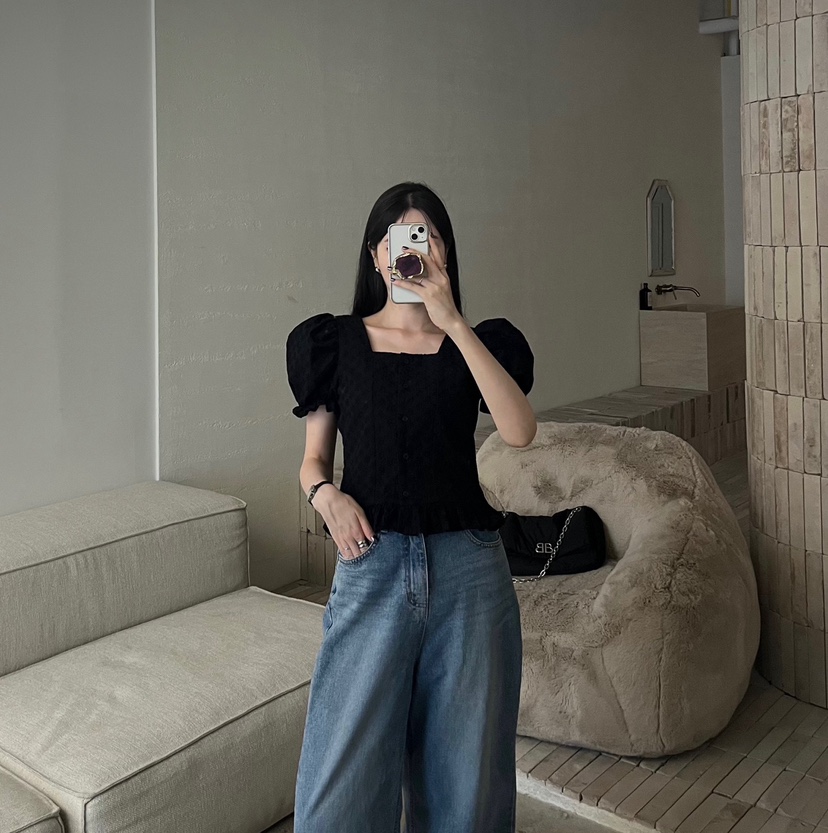 AMUSE SEOUL東大門㊣代購女裝新款熱賣時尚推薦襯衫蕾絲衫AMUSE SEOUL襯衫/蕾絲衫