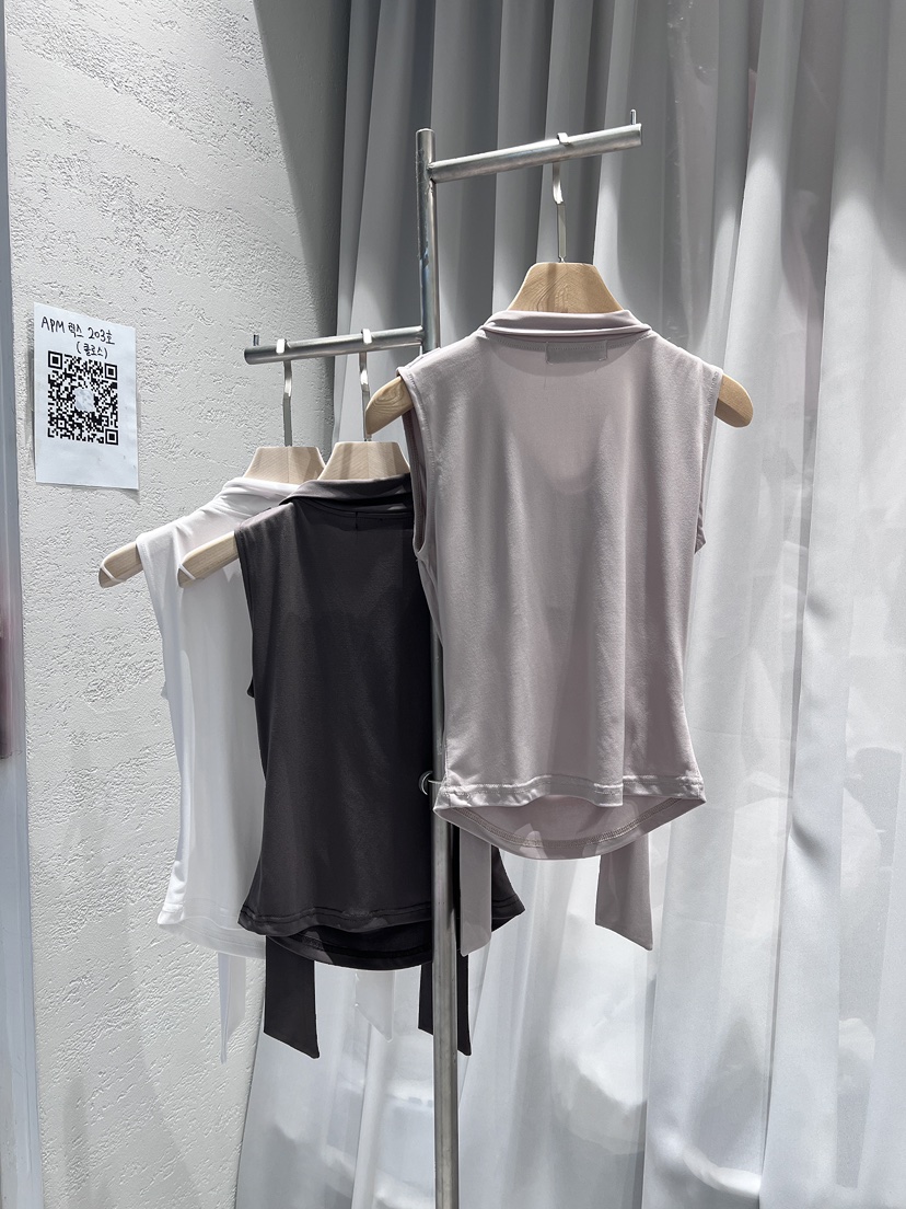 CLOTH韓國代購㊣女士新品休閑人氣推薦職業時尚熱賣吊帶背心CLOTH吊帶/背心