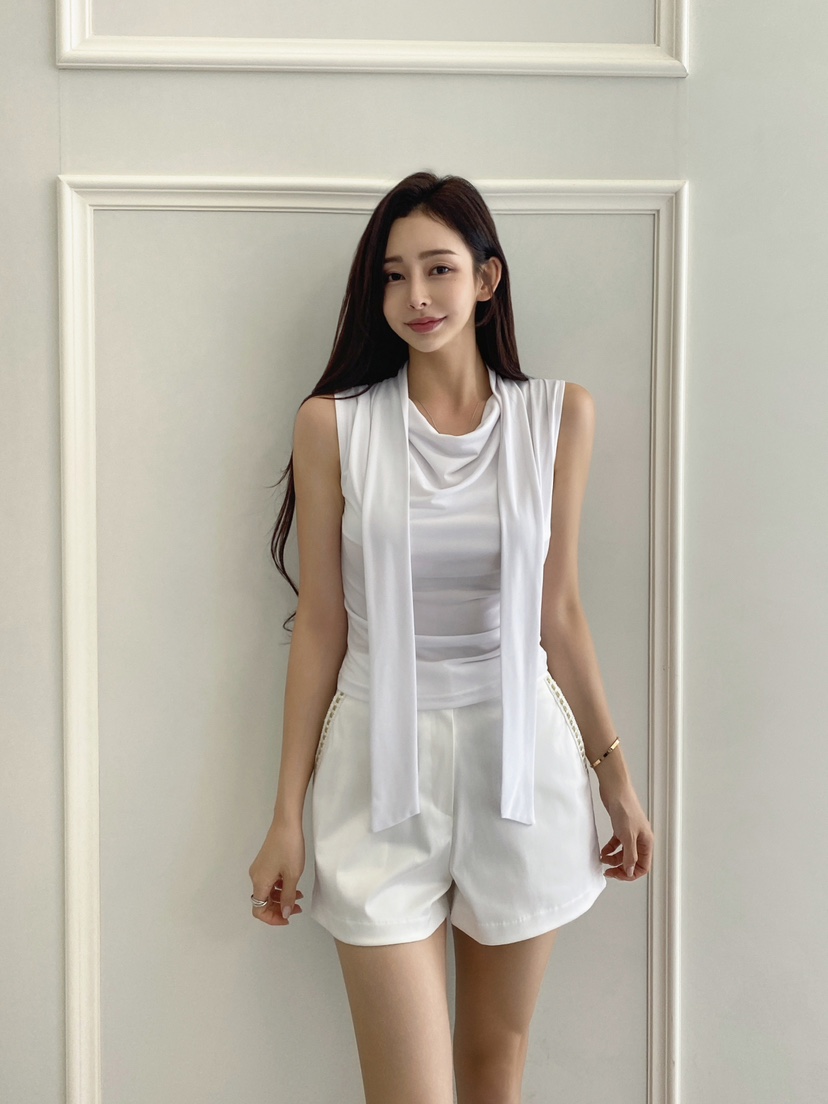 CLOTH韓國代購㊣女士新品休閑人氣推薦職業時尚熱賣吊帶背心CLOTH吊帶/背心