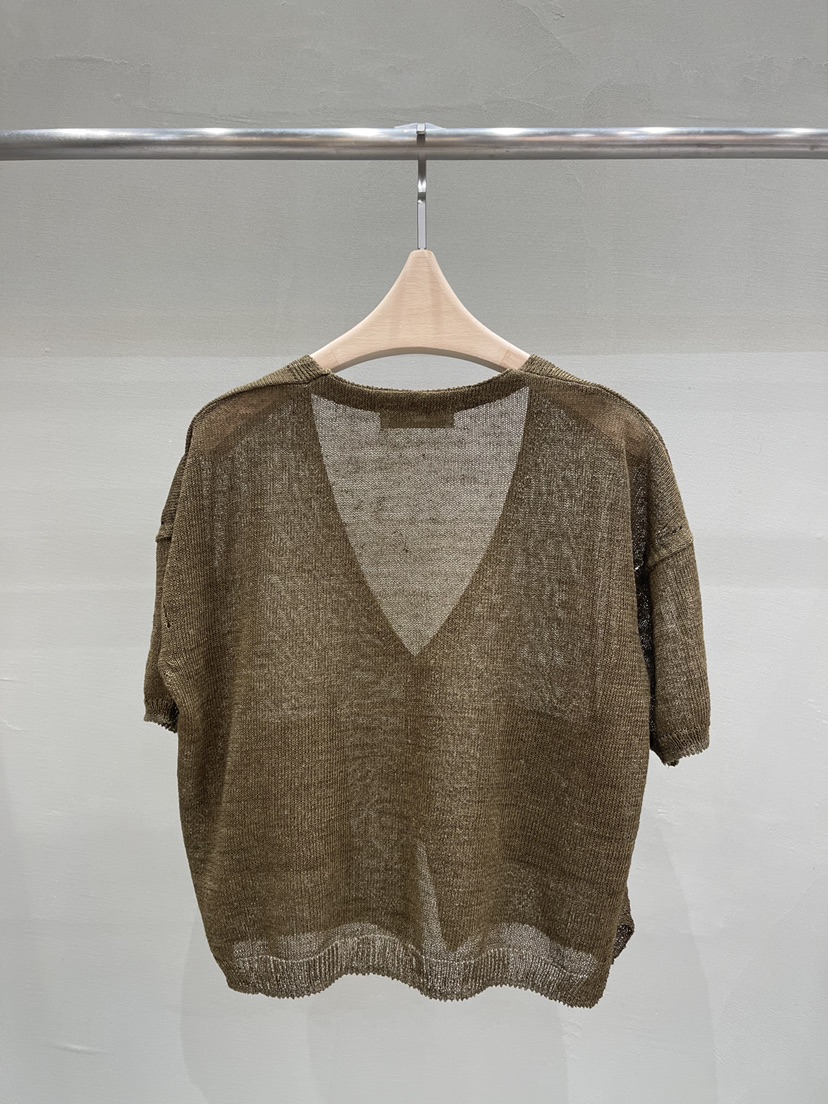 THE MUI韓國直郵㊣女士新品熱賣25春夏時尚休閑真品針織衫Mu:i-A針織衫