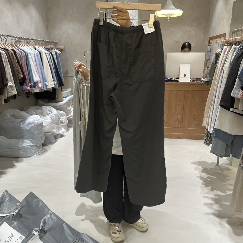 DELI JENNY東大門㊣代購女士新品時尚25春夏休閑職業休閑褲DELI JENNY休閑褲