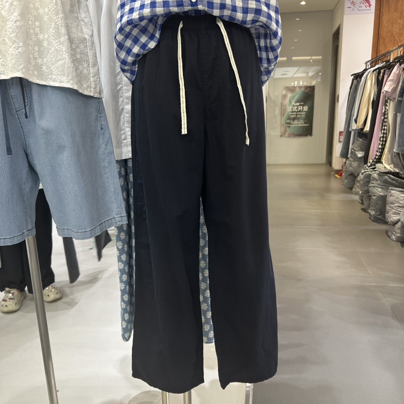 DELI JENNY東大門㊣代購女士新品時尚25春夏休閑職業休閑褲DELI JENNY休閑褲圖色2