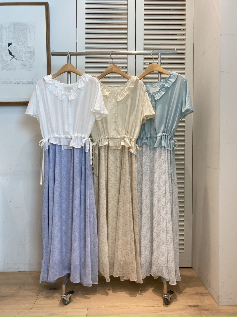 FAVE-L韓國直郵㊣女士新品人氣熱賣真品時尚休閑職業連衣裙FAVE-L連衣裙
