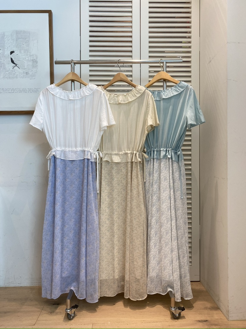 FAVE-L韓國直郵㊣女士新品人氣熱賣真品時尚休閑職業連衣裙FAVE-L連衣裙