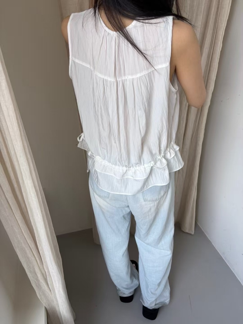 Verbena東大門㊣實拍女裝新品熱賣職業25春夏休閑人氣吊帶背心Verbena吊帶/背心