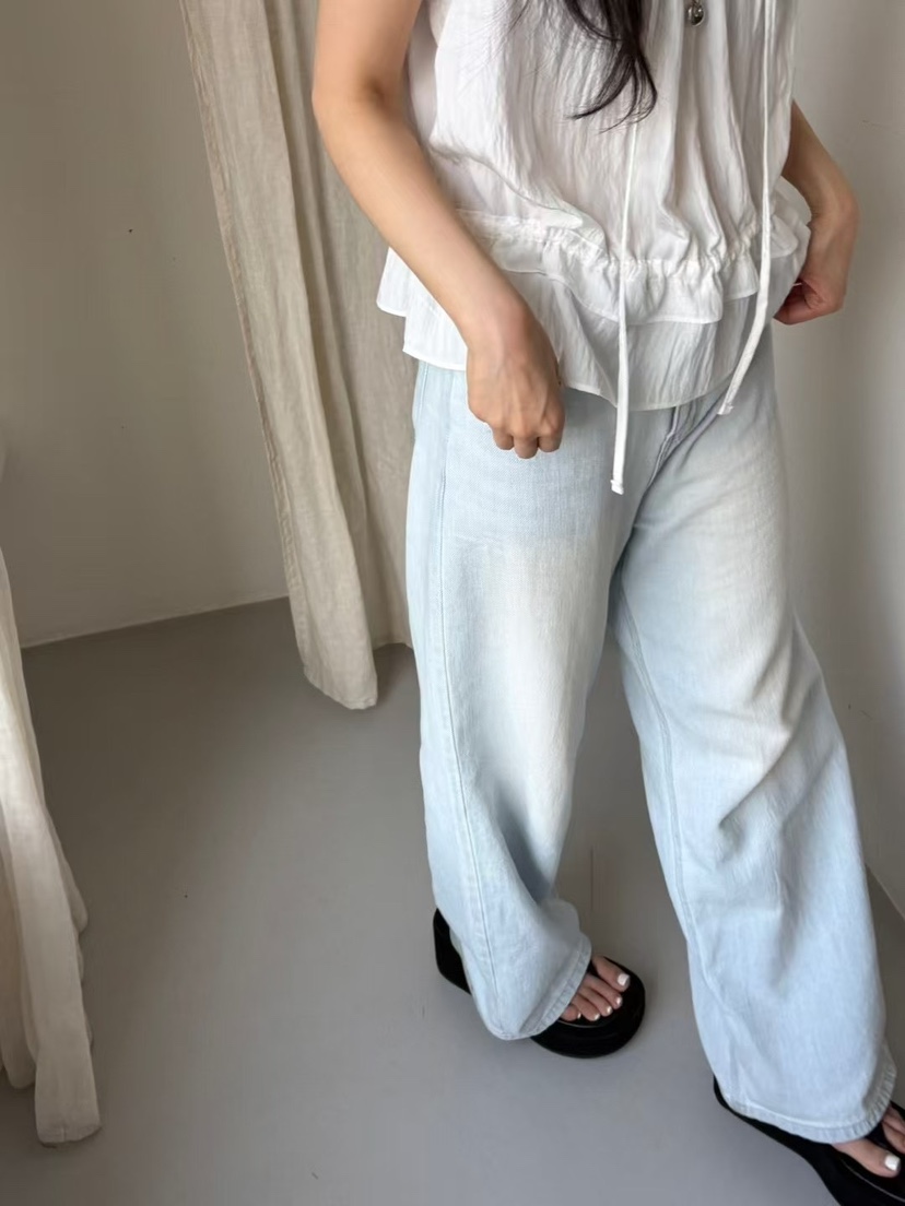 Verbena東大門㊣實拍女裝新品熱賣職業25春夏休閑人氣吊帶背心Verbena吊帶/背心