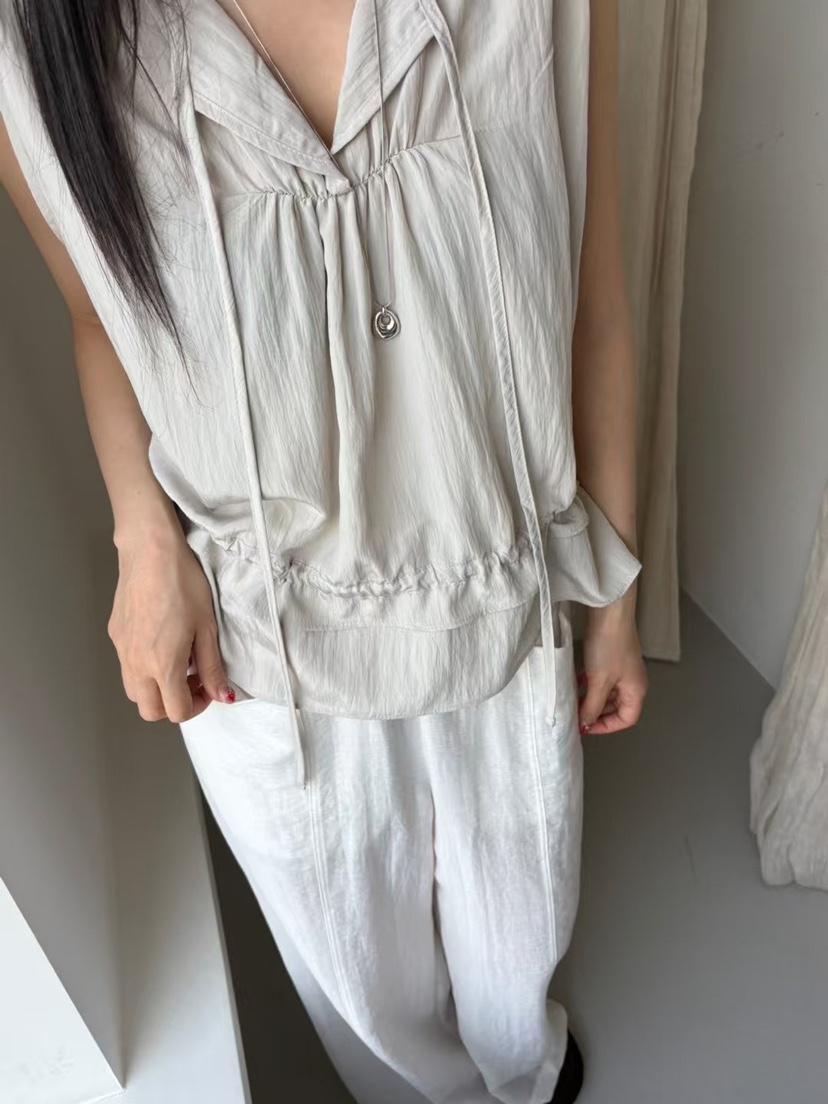 Verbena東大門㊣實拍女裝新品熱賣職業25春夏休閑人氣吊帶背心Verbena吊帶/背心