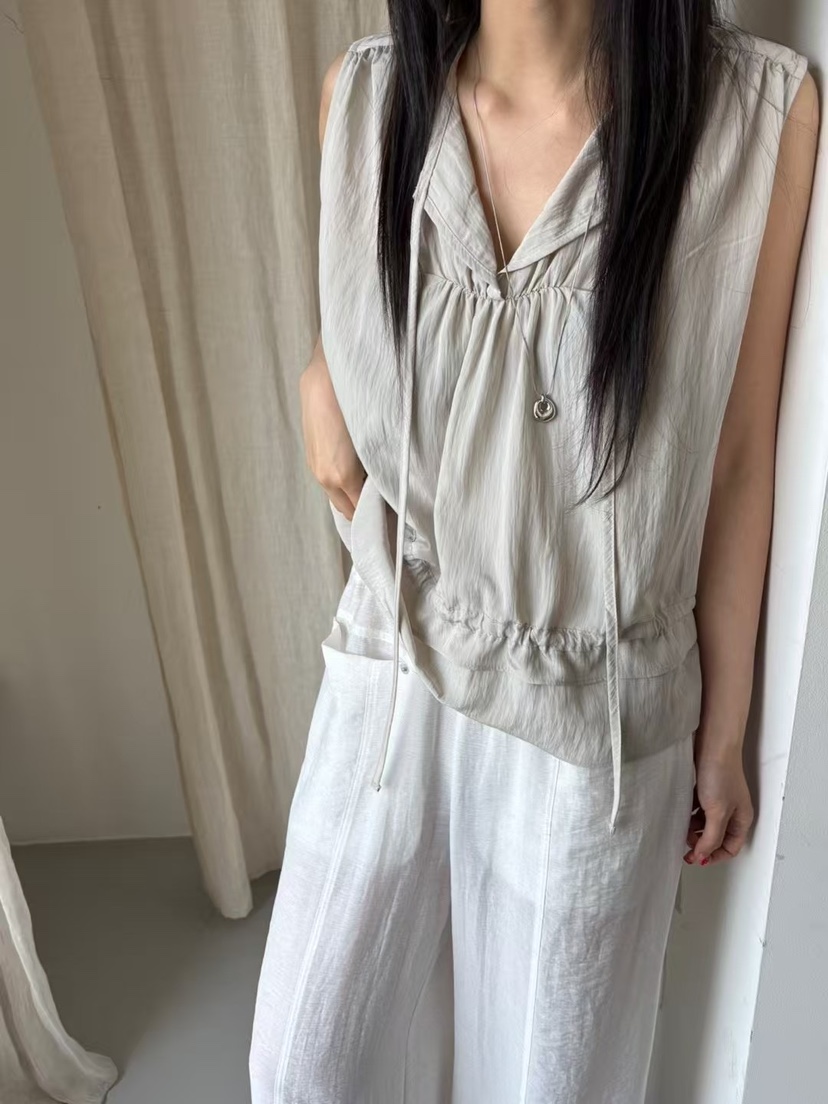 Verbena東大門㊣實拍女裝新品熱賣職業25春夏休閑人氣吊帶背心Verbena吊帶/背心